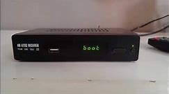 How to Set Up a TV Box? HD Antenna ATSC TV Converter Box HDMI Output Review