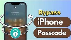 How to bypass any iPhone Screen Passcode If Forgot !! New 2024