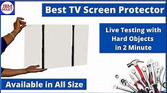 JBM MART LED TV Screen Protector for all Size TVs | Best TV Screen Guard