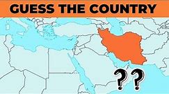 Guess The Countries Of The World Quiz | Guess The Country From The Map Challenge | World Map Quiz
