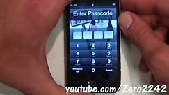 Iphone 4 passcode _ password bypass New & WORKS !