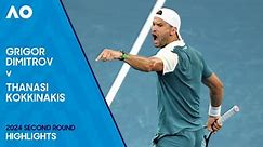 Grigor Dimitrov v Thanasi Kokkinakis Highlights | Australian Open 2024 Second Round - The Global Herald