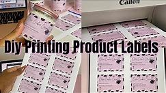 HOW TO PRINT PRODUCT LABELS AT HOME FOR YOUR BUSINESS | ENTREPRENEUR LIFE