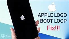[NEWEST] iPhone Stuck on Apple Logo or Boot Loop? Here's The Fix!