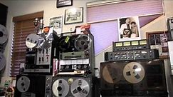 Reel to Reel Tape Recorder collection overview Part 2 of 3 Reel2ReelTexas