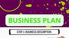 Creating a Business Plan How to Write a Comprehensive Business Description #shorts