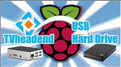 TVheadend how to use USB Hard Drive to store recordings