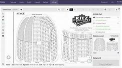 Draw your sections of your Ticket Tailor seating chart