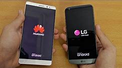 LG G5 vs Huawei Mate 8 - Speed Test (4K)