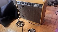 Fender '65 Princeton Reverb Reissue Limited Tweed demo