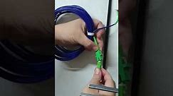 How to replace and extend a Fiber Optic Patch cable