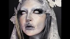 Ghost Bride Halloween Makeup Look Tutorial