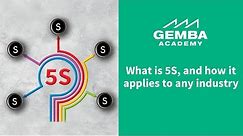 Learn What 5S is and How it Applies to Any Industry