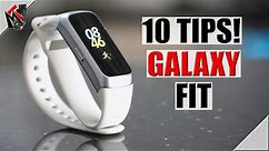 10 Samsung Galaxy Fit Tips! How to use the galaxy fit