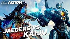 Jaegers vs. Kaiju (Best Pacific Rim: Uprising Fights) | All Action