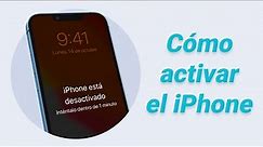Activar iPhone desactivado rápidamente | DESBLOQUEAR un iPhone |iOS 17/16