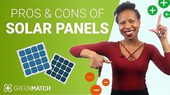 Pros & Cons of Solar Panels (Watch this video before you invest) │GreenMatch