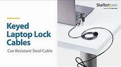 Secure Laptops and Devices with Keyed Cable Locks | StarTech.com