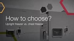 How to choose? Upright freezer vs. chest freezer