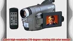JVC GR-SXM920U Palm Size Compact  Super VHS Camcorder With LCD Monitor