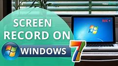 How to Screen Record on Windows 7 | Free Download | No Watermark
