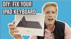 How to Fix iPad Pro Smart Keyboard