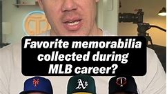 Memorable items collected through a 9-year MLB career 🔥 #mlb #baseball #oaklandathletics #newyorkmets #detroittigers | Foul Territory
