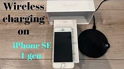 iPhone SE 1 gen. wireless charging
