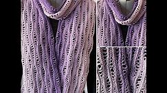 Haak tutorial: Gehaakt sjaaltje Zuzanna, Lang Yarn Ayumi, crochet tutorial