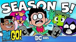 Season 5 BEST Moments! Part 1 | Teen Titans Go! | @dckids