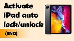 How to FIX Apple iPad Lock/Unlock Issue