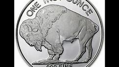 What Are .999 Pure one troy oz Silver Buffalo Rounds?