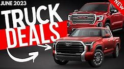 BEST Pickup Truck Lease Deals for June 2023