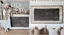 DIY CONCRETE WALL ART