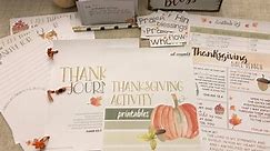 Gratitude Printables for Your Family