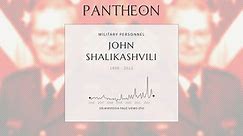 John Shalikashvili Biography - US Army general (1936–2011)