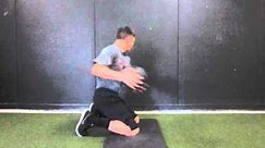 Softball Strength Training - Medicine Ball Rotational Throws.wmv