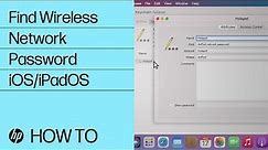 How to Find the iOS/iPadOS Wireless Network Password | HP Printers | HP Support