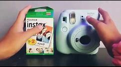How to put the film on your Instax Mini 9 camera | Valentina