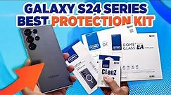 Samsung Galaxy S24 Ultra Series Best Protection Kit, Whitestone Dome Glass
