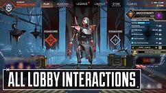 NEW Revenant Lobby Interactions - Apex Legends