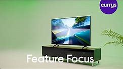 HISENSE 55E7KQTUK 55" Smart 4K Ultra HD HDR QLED TV - Feature focus
