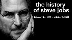 Steve Jobs tribute: the history of the life of Steve Jobs