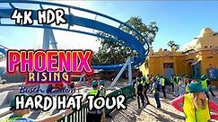 Busch Gardens Tampa's NEWEST Family Roller Coaster Phoenix Rising Construction Update & Ride POV!