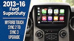2013-2016 Ford F250 F350 SuperDuty MyFord Touch Sync 2 to Sync 3 Upgrade - Easy Plug & Play Install!