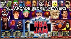 NBA Jam (Series) ALL Arcade Secret Characters