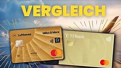 TF Bank Gold Kreditkarte vs. DKB Gold Miles and More Kreditkarte - der direkte Vergleich 2023