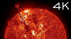 Sun Launches Spectacular Coronal Mass Ejection in 4K 60fps