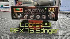 Cobra 29 RFX 75 Reworked & Retuned CB Radio Repair