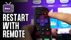 How To Restart Roku Tv with Remote Only